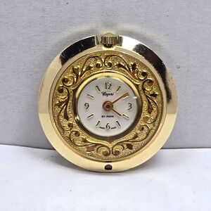 Womens Vintage Capri By Mepa Gold Tone Manual Wind Up Watch Pendant Works! Swiss